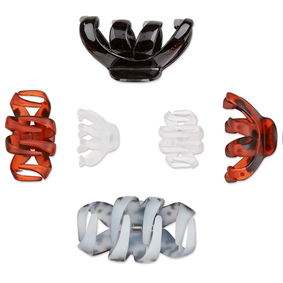 Octopus Claw Clips 6pk image number 0.0