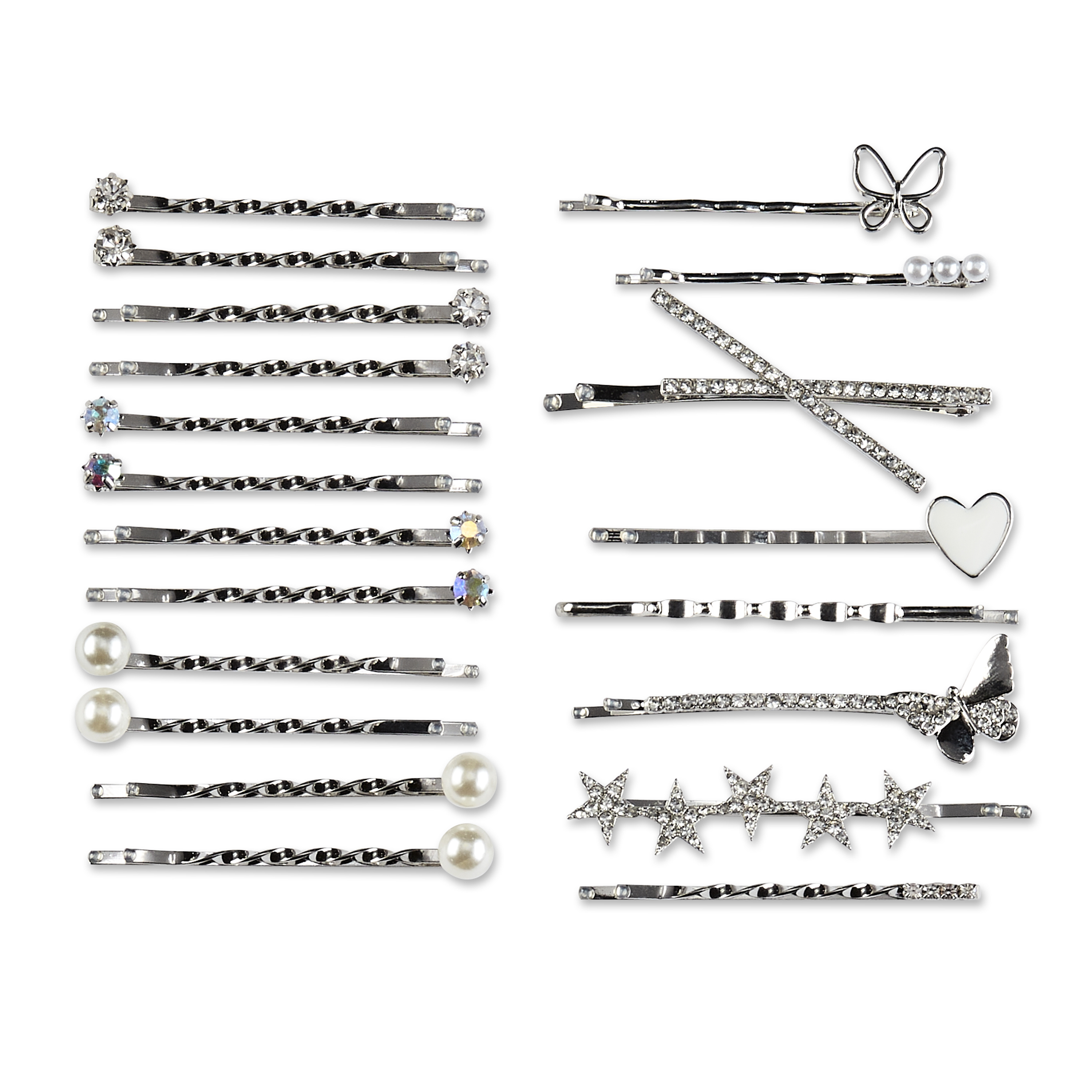 Savvy Value Silver Bobby Pins 20pk image number 1.0