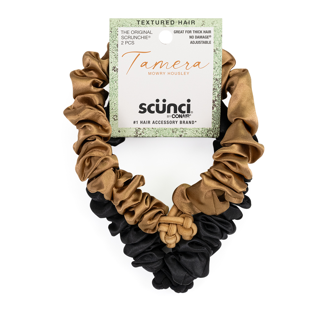 Tamera XL Adjustable Scrunchies 2pk image number 2.0