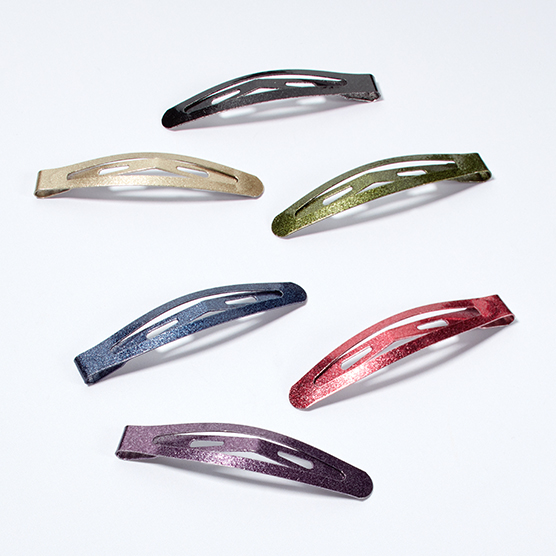 Classic Assorted Colors Snap Clips 12pk image number 3.0