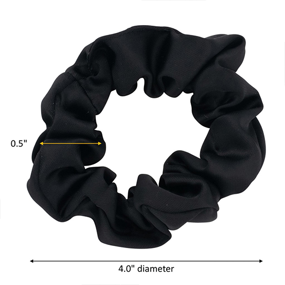 Textured & Solid Scrunchies 6pk image number 1.0