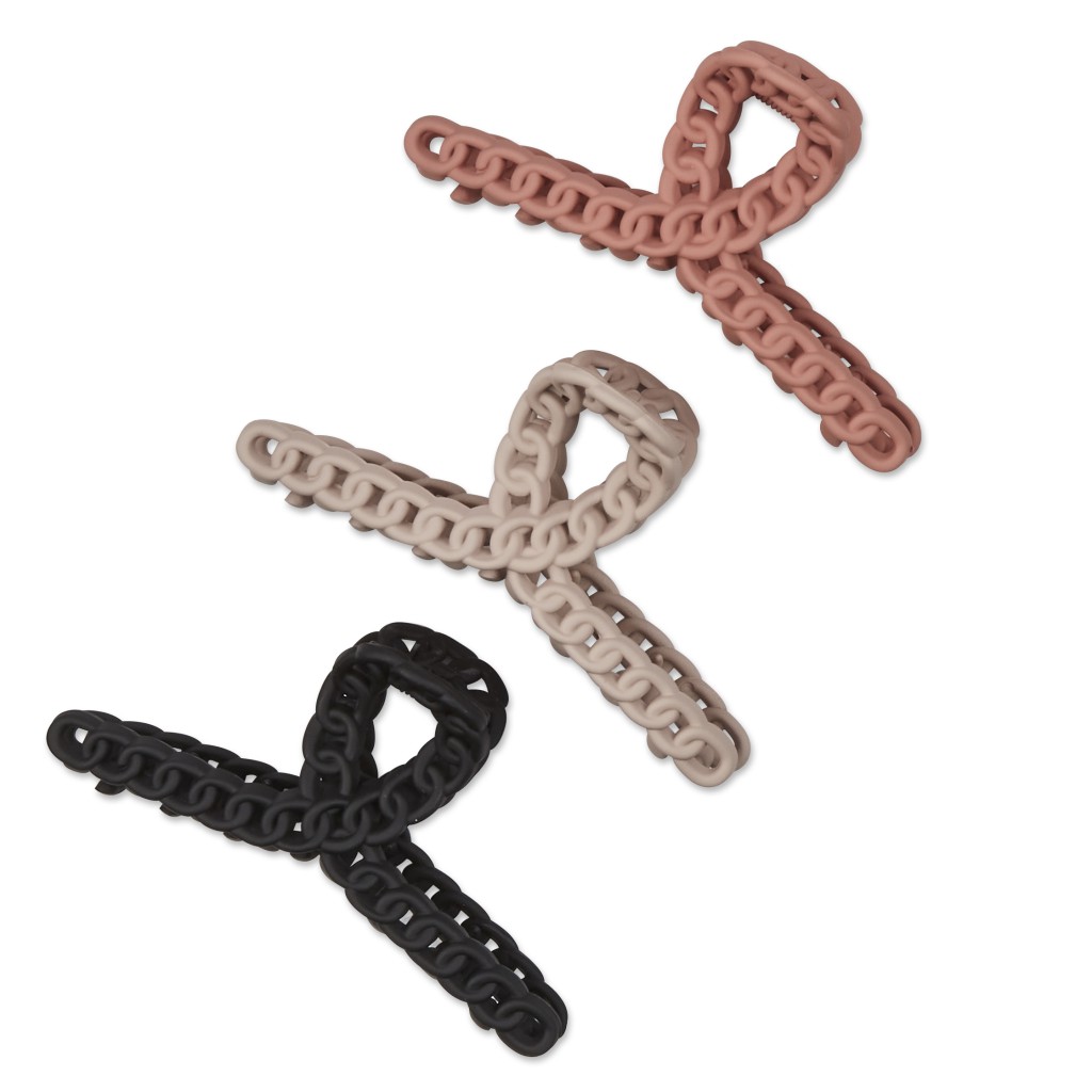 Savvy Value Chain Loop Claw Clips 3pk