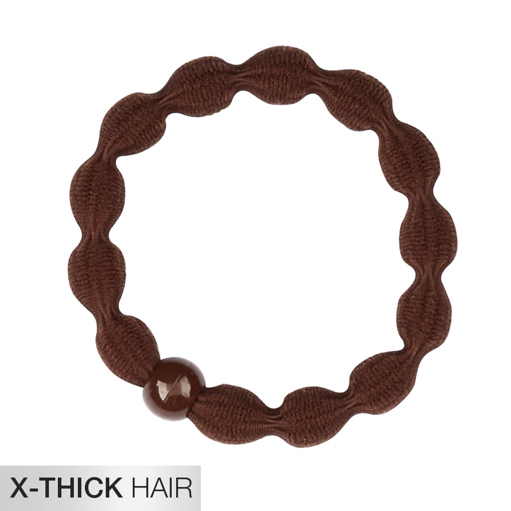 X-Thick Hair Neutral Textured Hair Ties with Beads 8pk - No Damage® image number 0.0