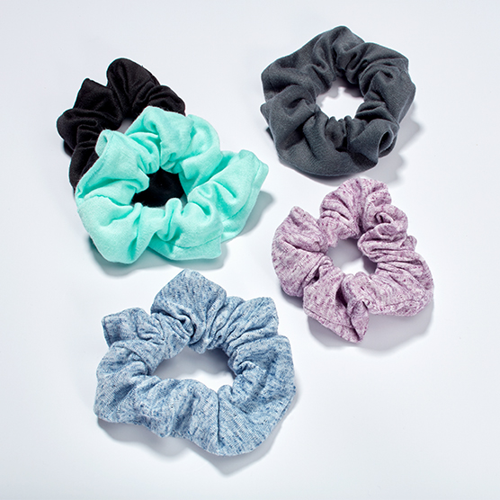 The Original Scrunchie® Heather & Solid Colors 6pk image number 0.0