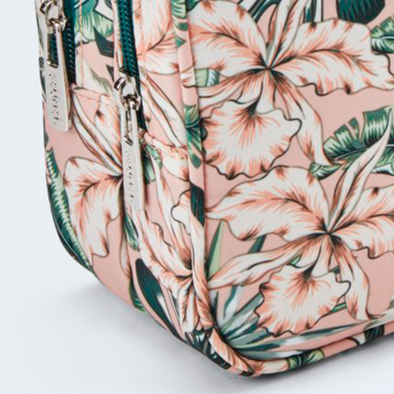 Away Floral Double Zip Organizer image number 4.0