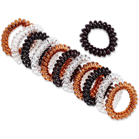 Spiral Hair Ties 12pk