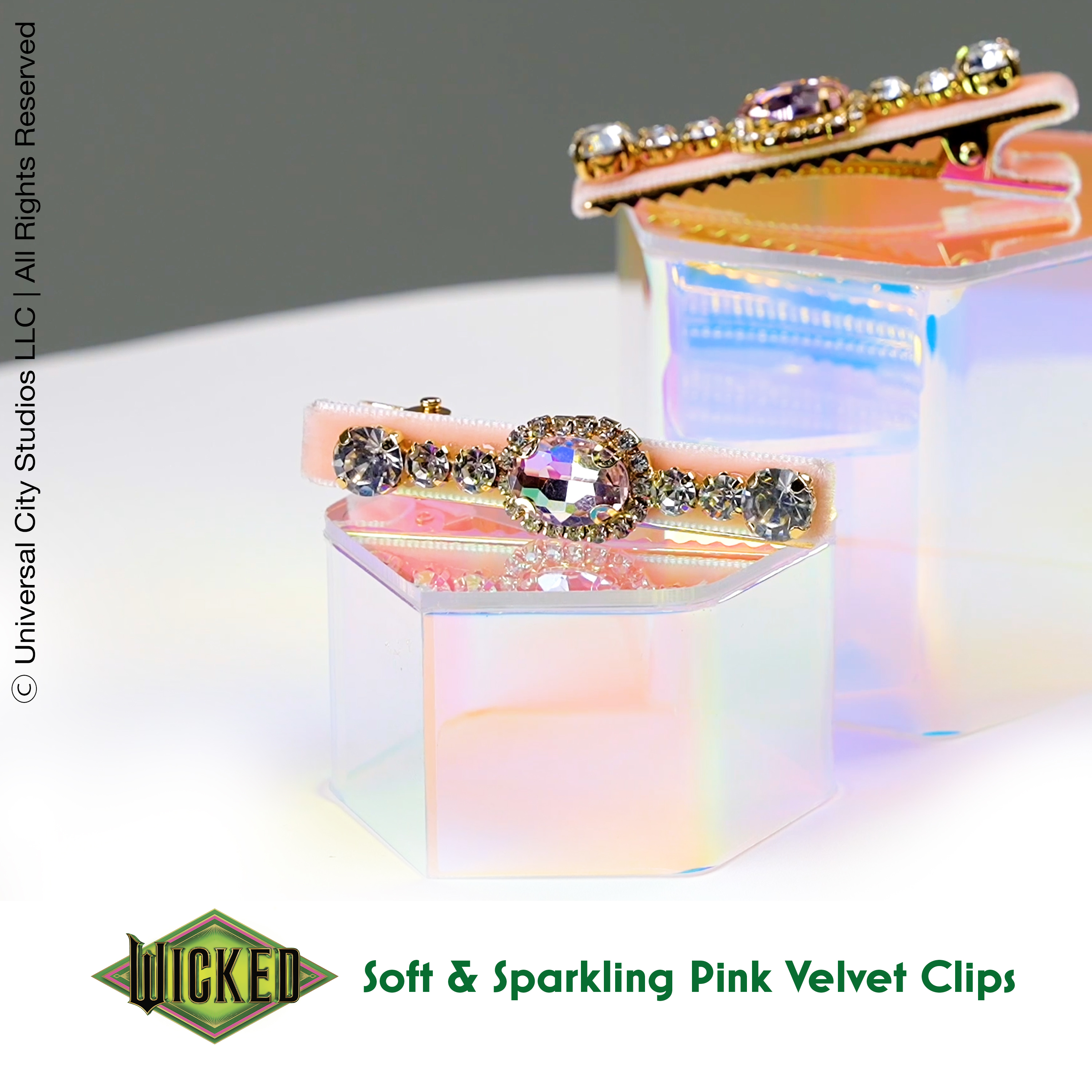 Wicked Pink Barrette Gift Box 2pk image number 0.0