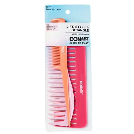 Unbreakable Combs 3pk image number 2.0