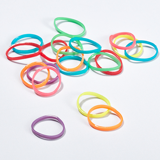 Assorted Bright Polybands 500pk