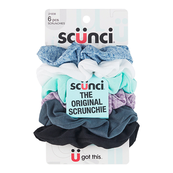 The Original Scrunchie® Heather & Solid Colors 6pk image number 4.0