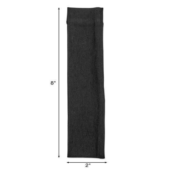 Black Basic Headwraps 5pk image number 1.0