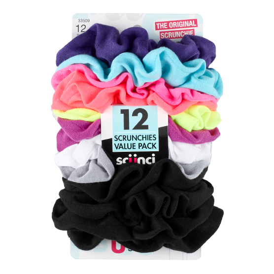 The Original Scrunchie® Neon 12pk image number 4.0