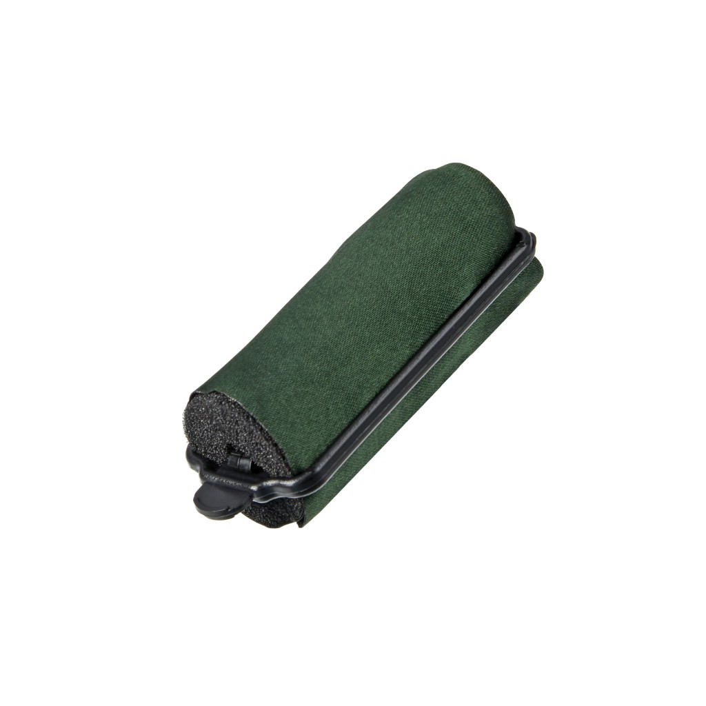 Wicked Black Satin Foam Rollers 6pk image number 0.0