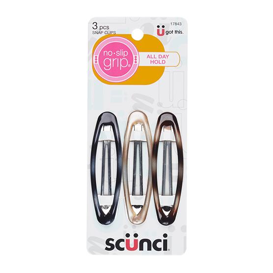 No-Slip Grip® Oval Snap Clips 3pk image number 4.0