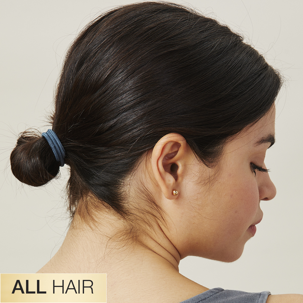 All Hair Black Multi 2X Stronger Hair Ties 32pk - No Damage®