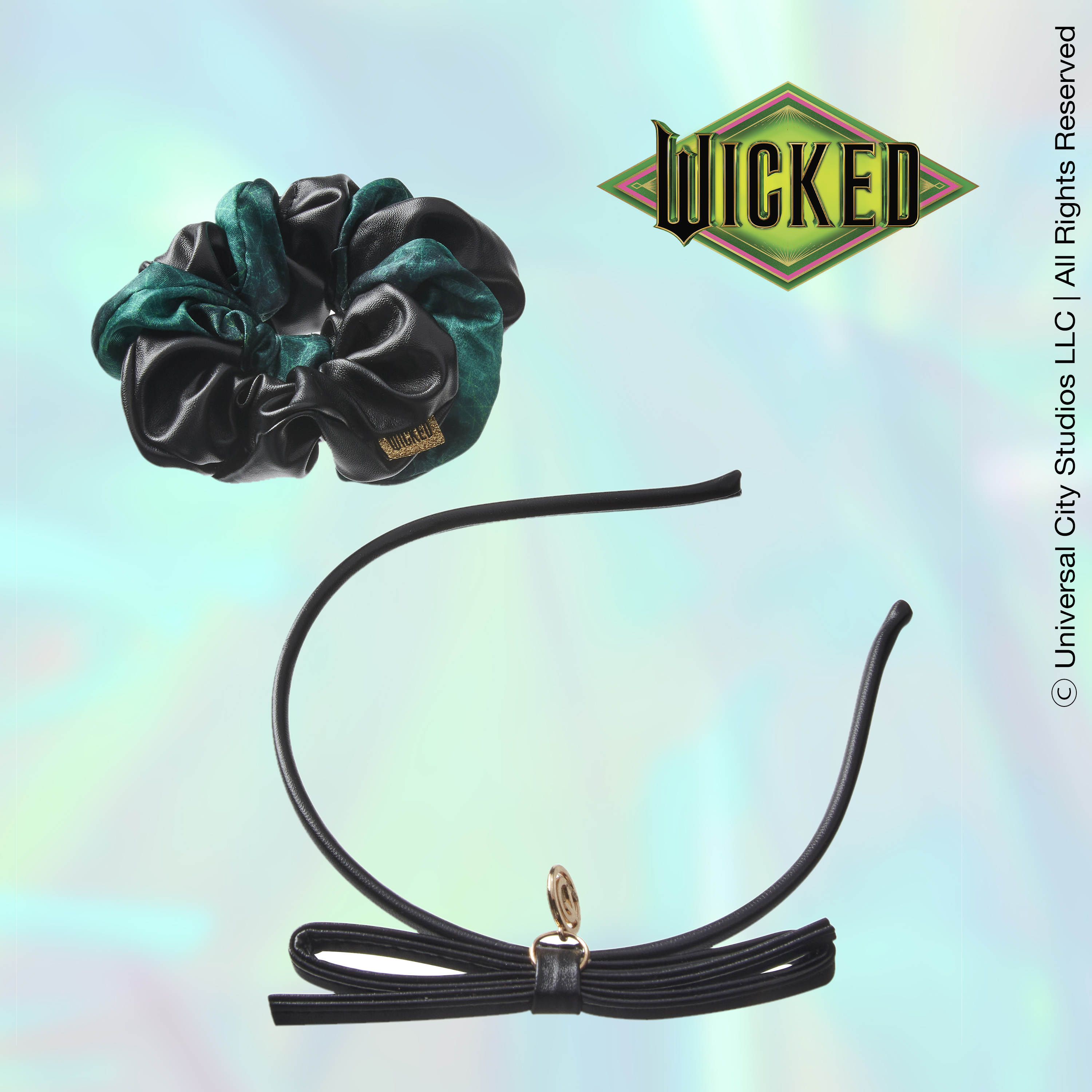 Wicked Bow Headband and Scrunchie Gift Set 2pk