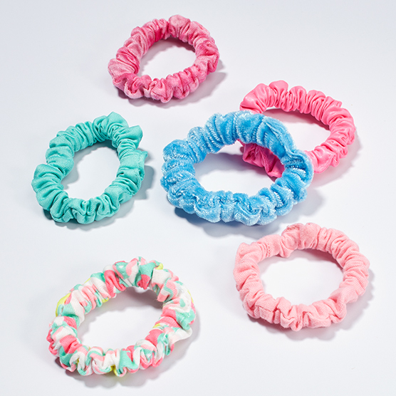 The Original Scrunchie® Mini Mood Scrunchies 6pk image number 0.0