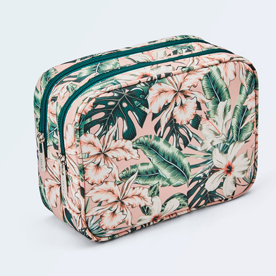 Away Floral Double Zip Organizer image number 0.0
